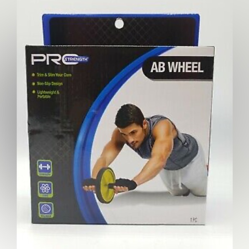 ⚜️Pro Strength Ab Wheel Workout at Home! NWT!